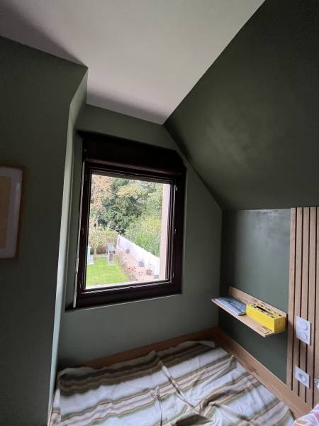 intérieur lumineux maison après remplacement menuiseries PVC Oissel