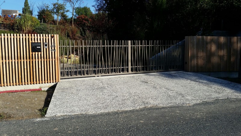 Portail aluminium CADIOU ETANEL