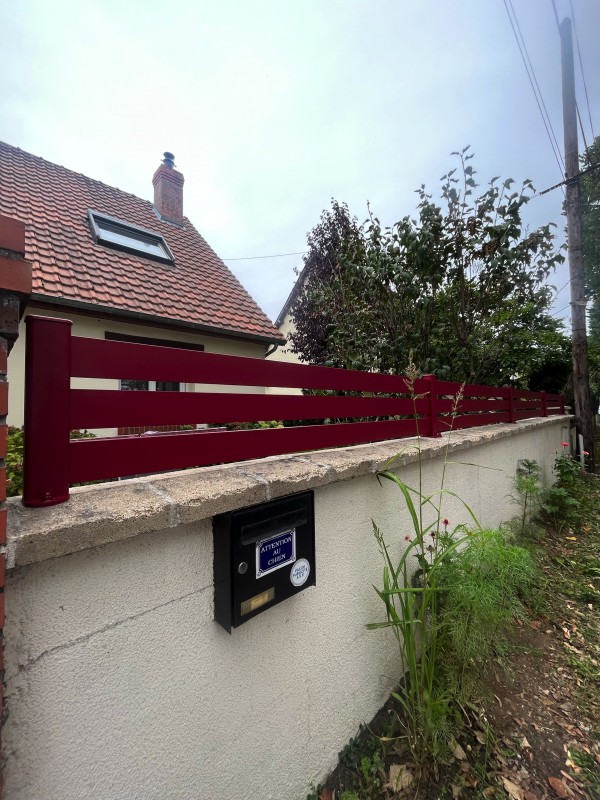Installer une clôture en aluminium sur mesure à Sotteville-lès-Rouen près de Elbeuf (76)