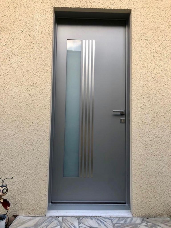 porte d’entrée aluminium