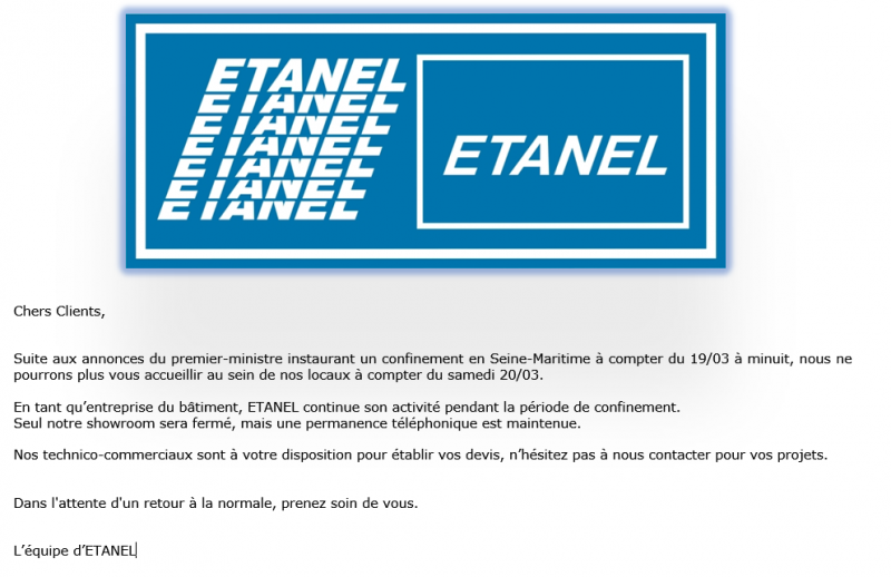 Confinement de la Seine-Maritime : poursuite d'activité à 100 %