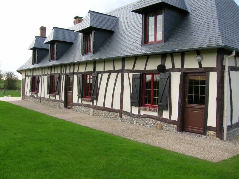 Faire pose des menuiseries en aluminium dans sa maison de campagne à Cailly 76690