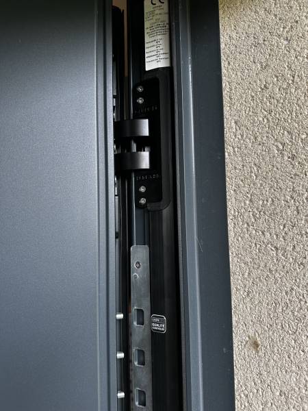 Porte d’entrée Carpe Diem Mirage EURADIF avec vitrage dépoli à Darnétal