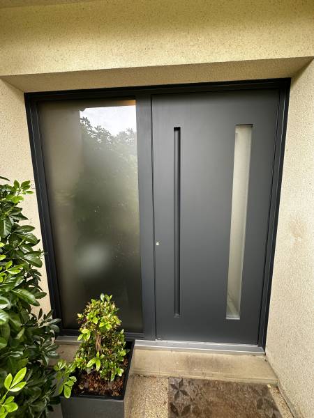 Serrure multipoints porte d’entrée aluminium sur mesure à Darnétal