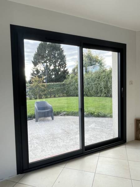 chantier rénovation menuiseries aluminium ETANEL 49 ans d’expérience Bihorel