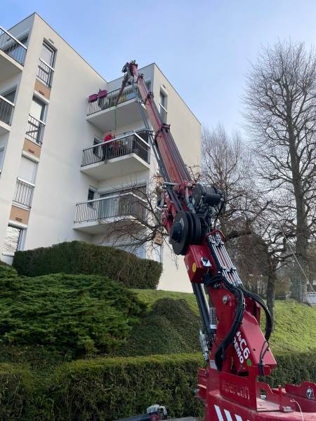 ETANEL livraison vitrage lourd autorisation urbanisme installation 