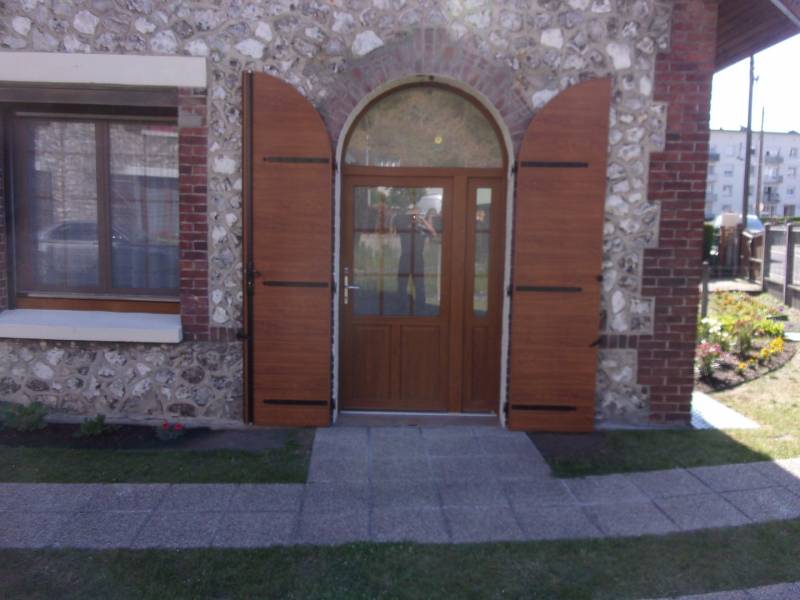 Pose récente de volet battant