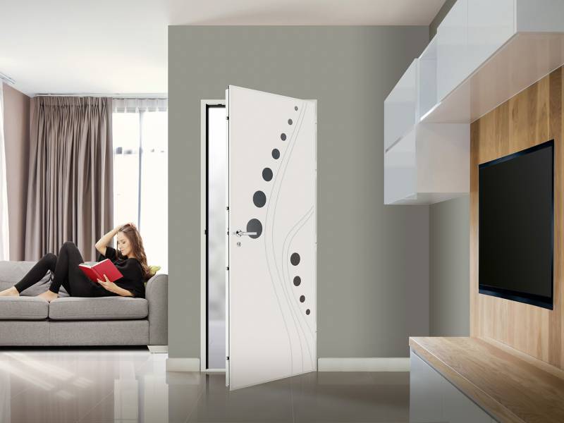 Installer une porte d'entrée en pvc pour une maison en location à Saint-Martin-De-Boscherville 76