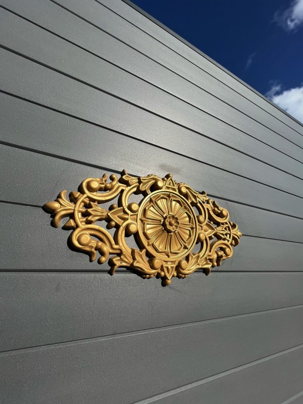 Portail aluminium régulateur de pente personnalisé isneauville